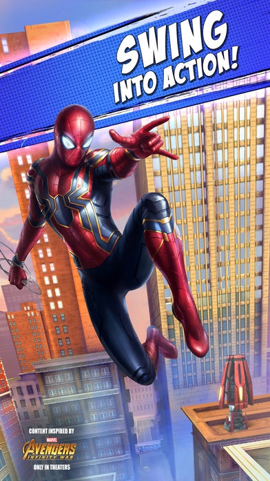 ภาพตัวอย่างแอป MARVEL Spider-Man Unlimited