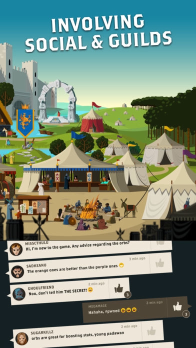 ภาพตัวอย่างแอป Questland: Turn Based RPG - เกมส์เควสแลนด์ แนวสลับกันโจมตี สุดมันส์