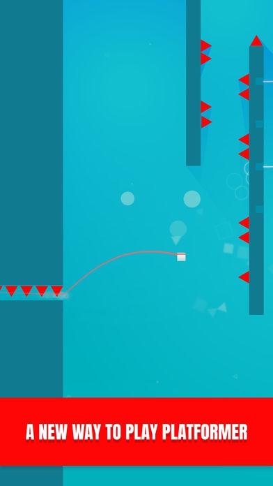 ภาพตัวอย่างแอป Almost There: The Platformer - เกมส์กระโดดข้ามสิ่งกีดขวางด้วยปลายนิ้ว