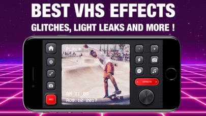 ภาพตัวอย่างแอป RAD VHS - Glitch Camcorder VHS - แอปถ่ายวีดีโอแนวย้อนยุค