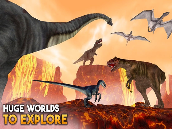 ภาพตัวอย่างแอป Jurassic Dino-saur Online Sim-ulator