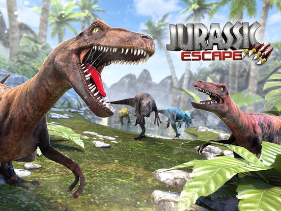 ภาพตัวอย่างแอป Jurassic Escape: Dino Sim 2018