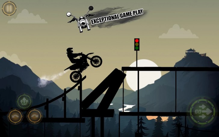 ภาพตัวอย่างแอป Shadow Bike Stunt Race 3d