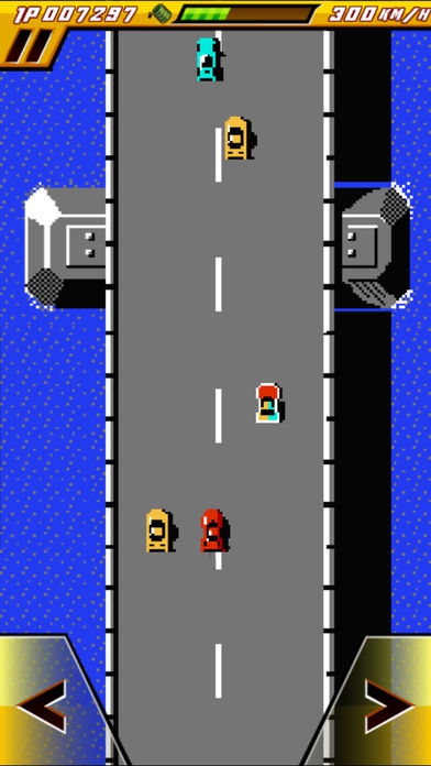 ภาพตัวอย่างแอป FC Road Fighter (เกมส์แข่งรถในตำนาน)