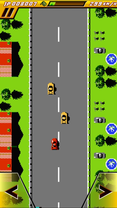 ภาพตัวอย่างแอป FC Road Fighter (เกมส์แข่งรถในตำนาน)