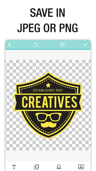ภาพตัวอย่างแอป Logo Maker - Create a Design