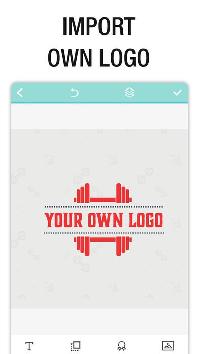 ภาพตัวอย่างแอป Logo Maker - Create a Design