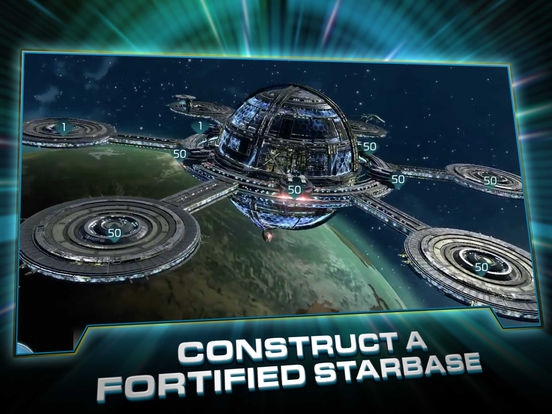 ภาพตัวอย่างแอป Star Trek Fleet Command
