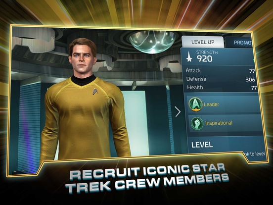 ภาพตัวอย่างแอป Star Trek Fleet Command