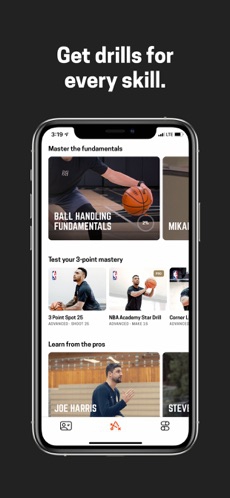 ภาพตัวอย่างแอป HomeCourt - The Basketball App