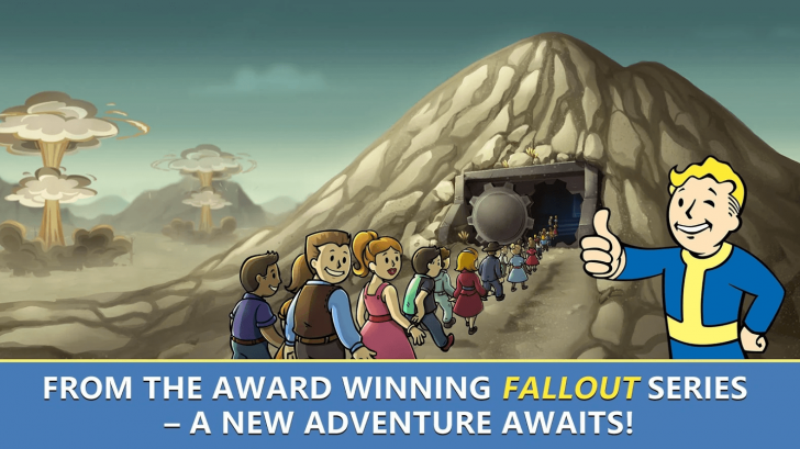 ภาพตัวอย่างแอป Fallout Shelter Online