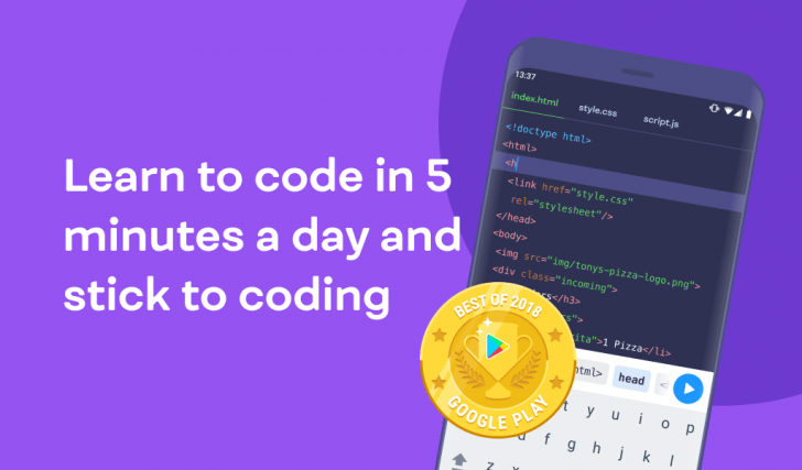 ภาพตัวอย่างแอป Mimo: Learn to Code & Program