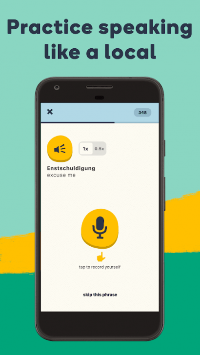 ภาพตัวอย่างแอป Memrise: Learn Languages Fast