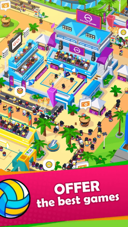 ภาพตัวอย่างแอป Sports City Tycoon - Idle Sports Games Simulator