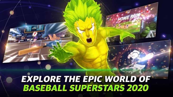 ภาพตัวอย่างแอป Baseball Superstars 2020