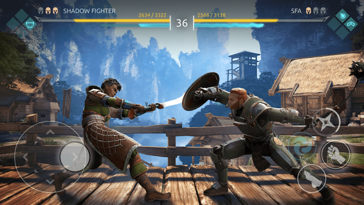 ภาพตัวอย่างแอป Shadow Fight Arena