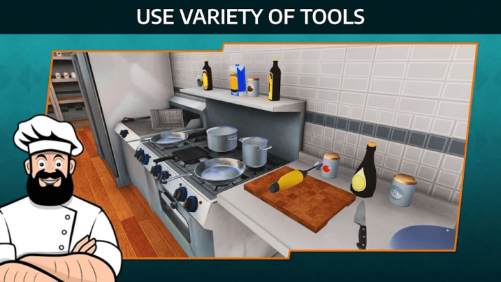 ภาพตัวอย่างแอป Cooking Simulator: Chef Gam‪e