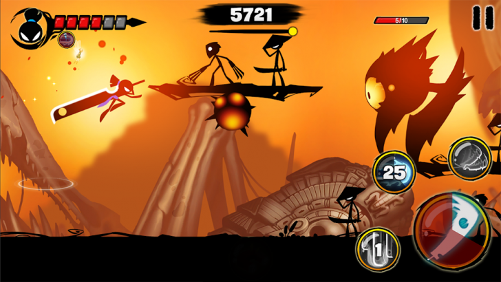 ภาพตัวอย่างแอป Stickman Revenge 3 - Ninja Warrior - Shadow Fight
