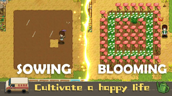 ภาพตัวอย่างแอป Harvest Town - Pixel Sim RPG
