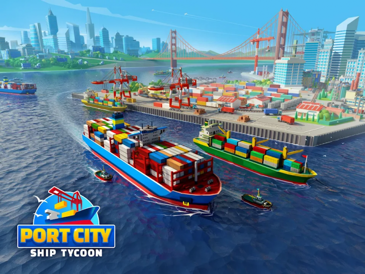 ภาพตัวอย่างแอป Port City: Ship Tycoon