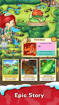 ภาพตัวอย่างแอป Fantasy Life Online