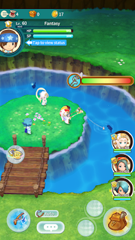 ภาพตัวอย่างแอป Fantasy Life Online