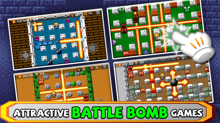 ภาพตัวอย่างแอป Bombsquad: Bomber Battle