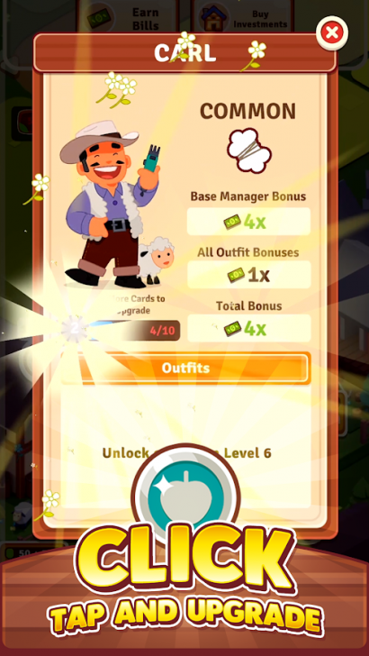 ภาพตัวอย่างแอป Farm Idle: Moo Tycoon