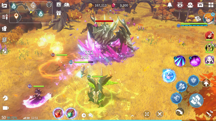 ภาพตัวอย่างแอป Summoners War: Chronicles BETA