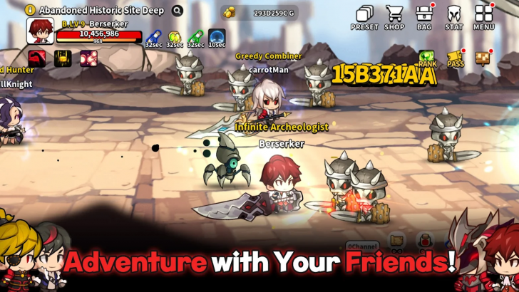 ภาพตัวอย่างแอป Berserker Online