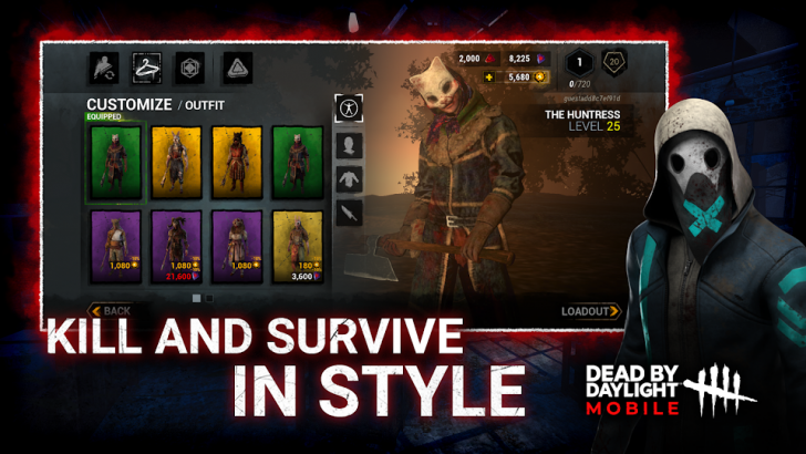 ภาพตัวอย่างแอป Dead by Daylight Mobile