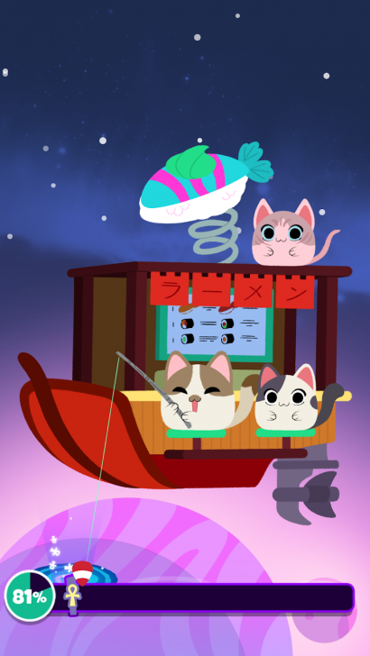 ภาพตัวอย่างแอป Sailor Cats 2: Space Odyssey