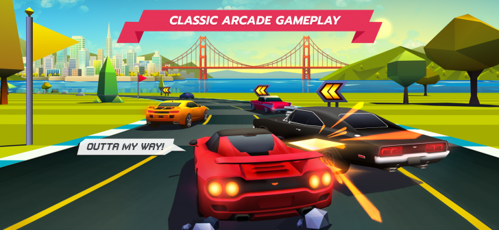 ภาพตัวอย่างแอป Horizon Chase – Arcade Racing