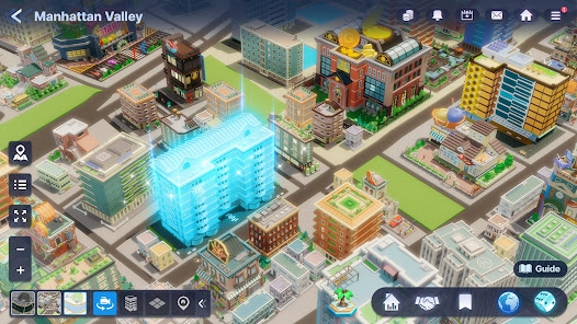 ภาพตัวอย่างแอป Meta World: My City